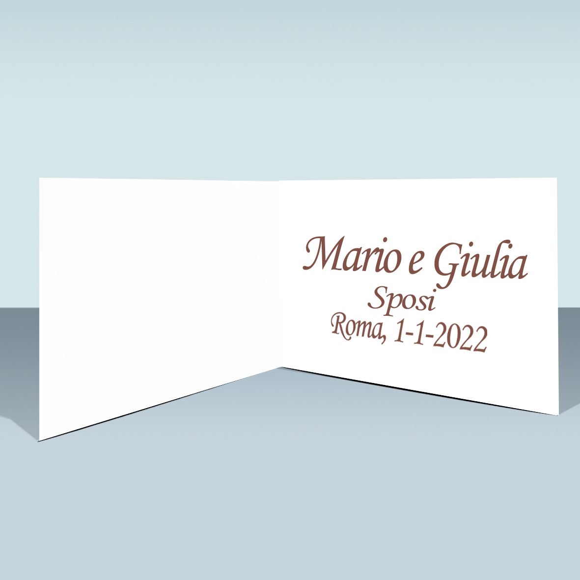 Bigliettini Confetti Di Matrimonio Con Sposi Con Torta Nuziale N 432 